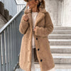 Xiomara | Long Warm Plush Coat for Women