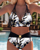 Retro Print Two-Piece Bikini