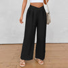 Aisha | High-Waist Elastic Loose Fit Pants