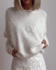 Casual Solid Colour Long-Sleeve Crew-Neck Sweater