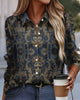Casual Long-Sleeve Blouse
