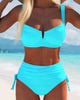 High-Waisted Triangle Bikini