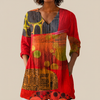 Skylar | Printed Long Blouse for Women