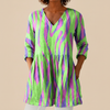 Mira | Printed Long Blouse for Women