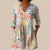 Noelle | Printed Long Blouse for Women