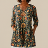 Liora | Printed Long Blouse for Women