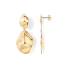 Wave Earrings | Gold